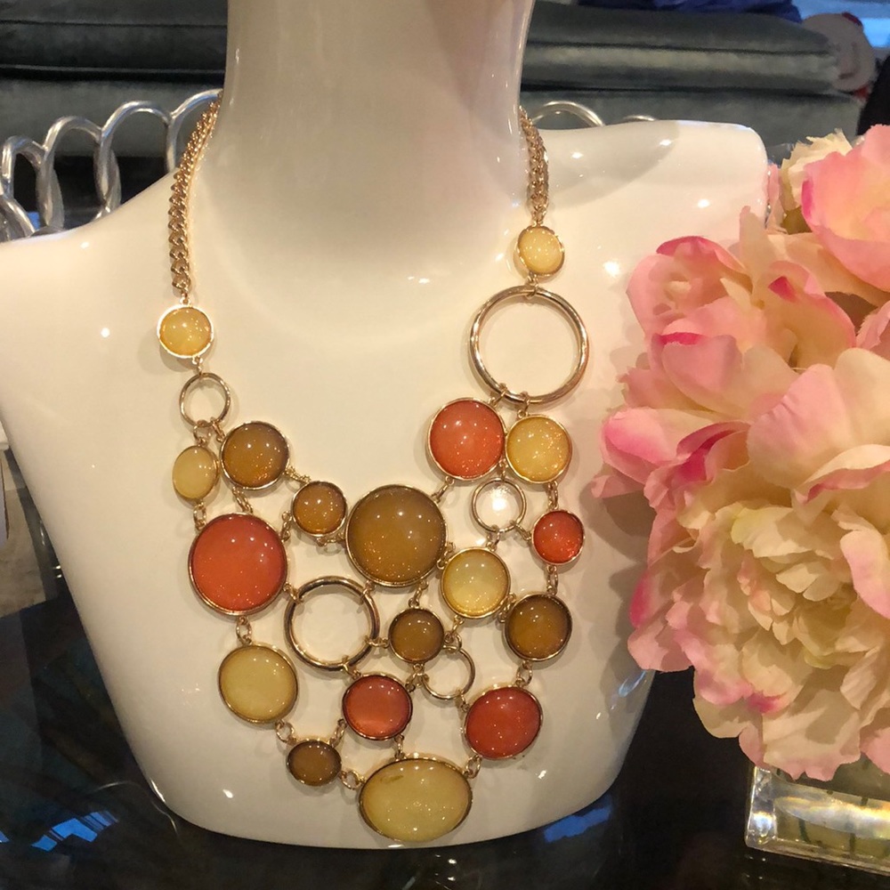 Iridescent Bubble Bauble Necklace,Boutique-NWT